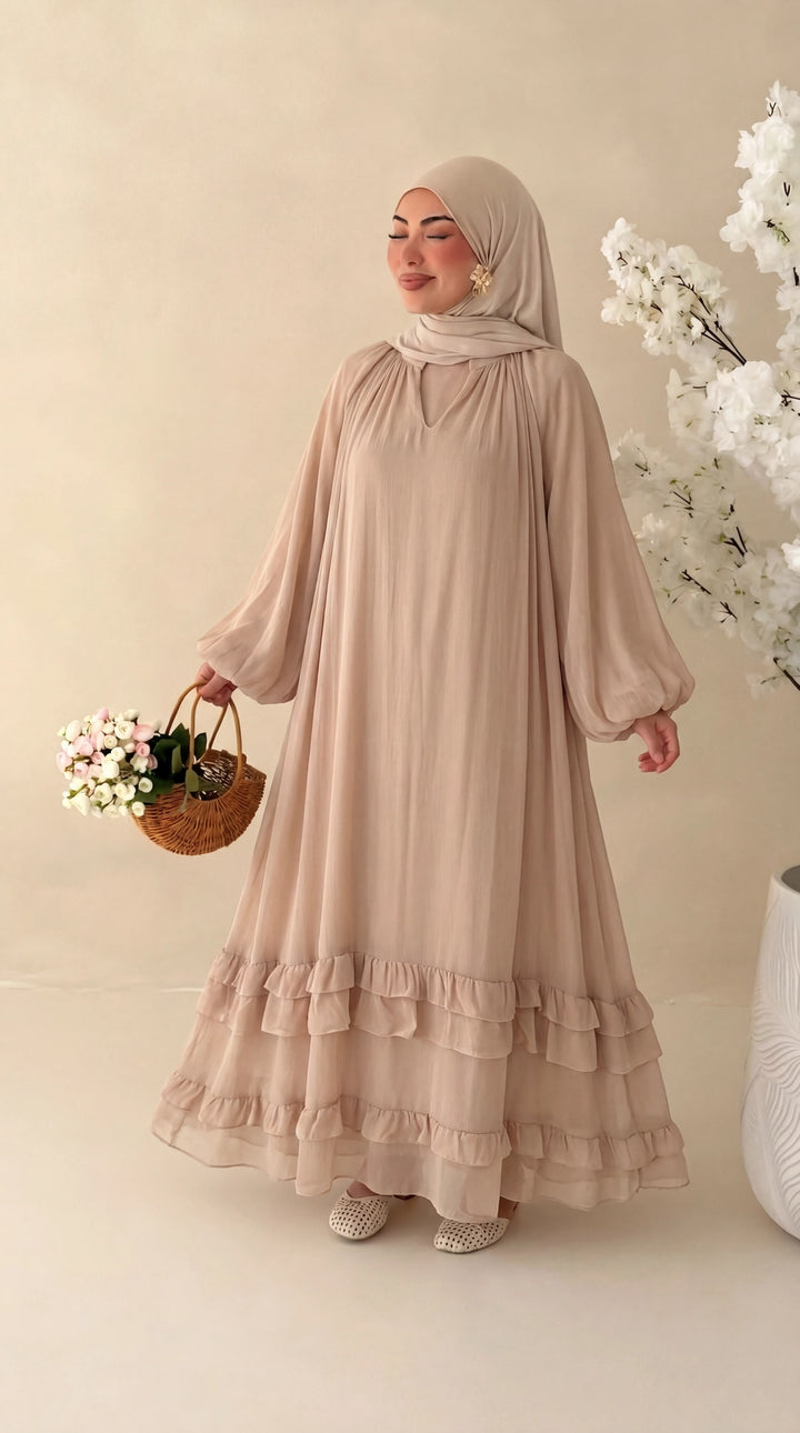 Alya Volant Kleid