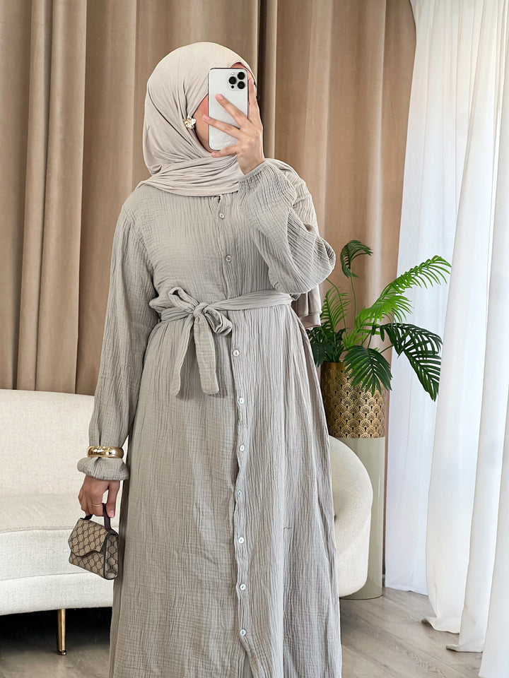 Solea Musselin-Kleid