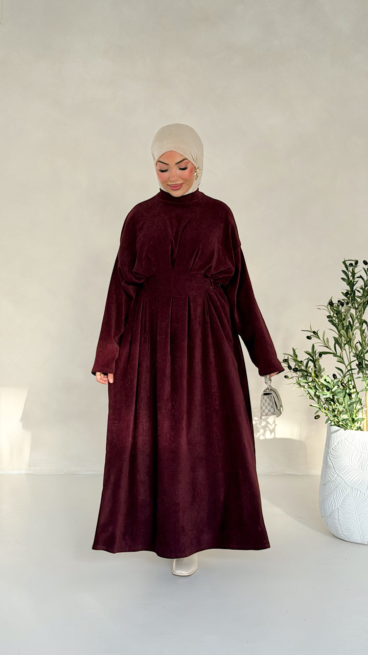 Aura Samt Kleid