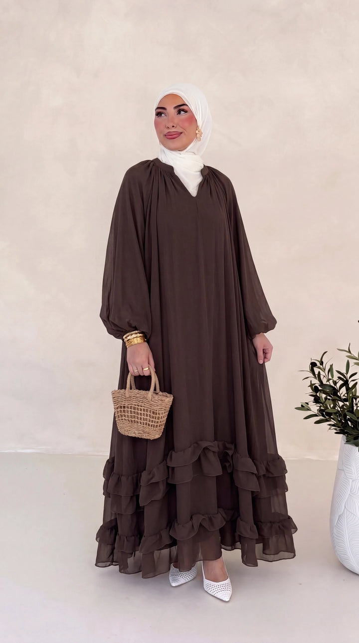 Alya Volant Kleid