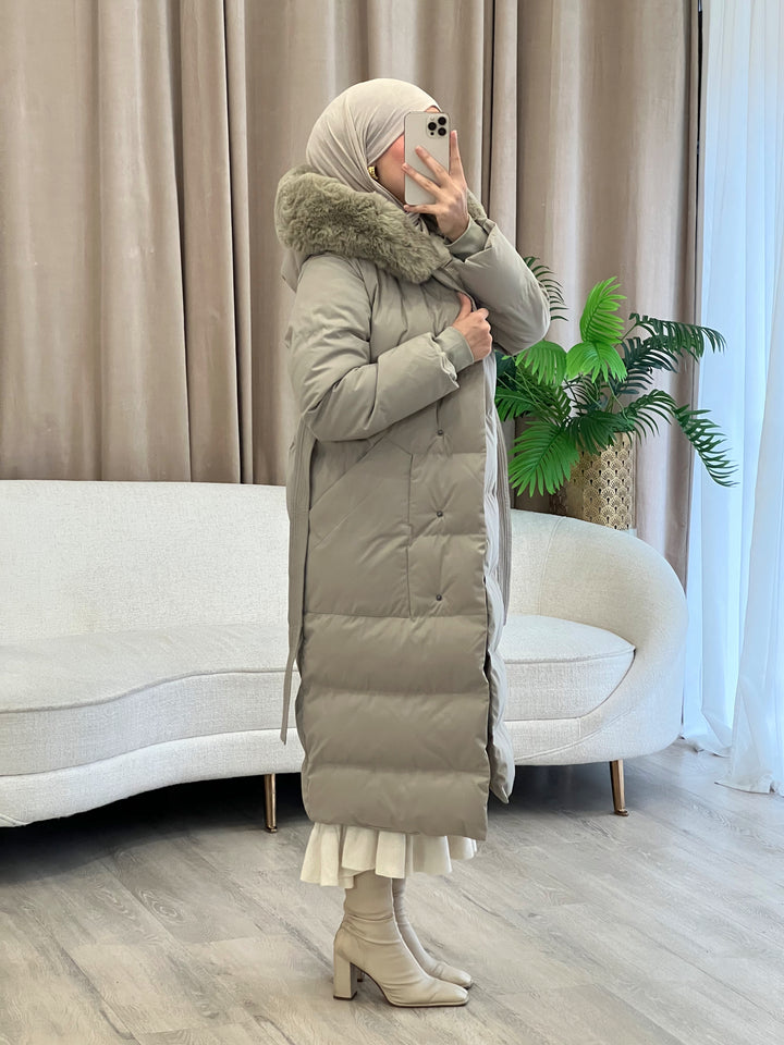 Leni Parka in Salbeigrün