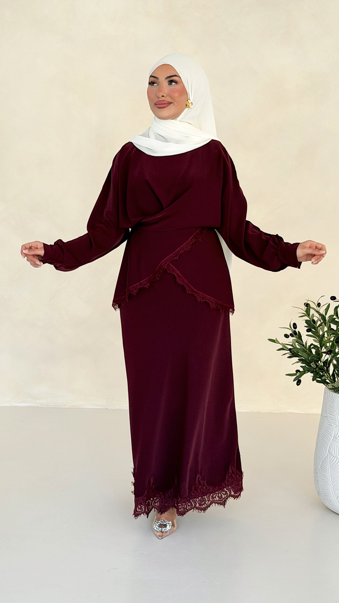 Naira Spitzen 2-Teiler