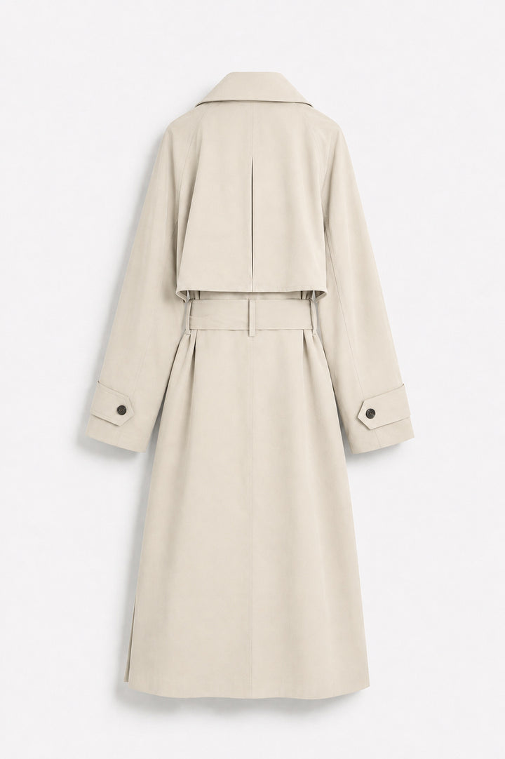 Avelie Trenchcoat mit Stehkragen