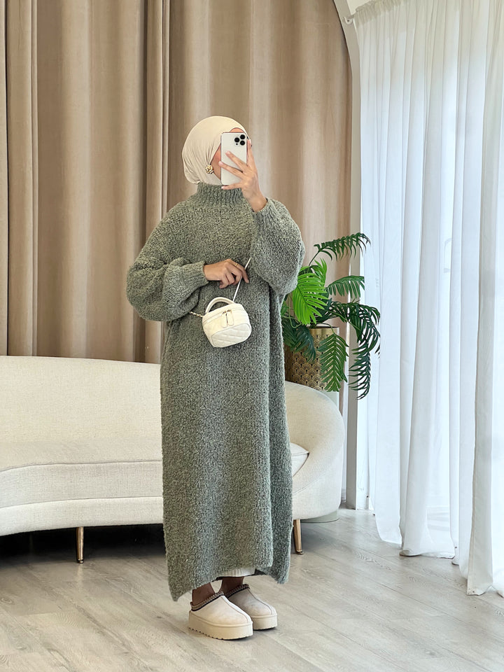 Cozy Teddy-Kleid