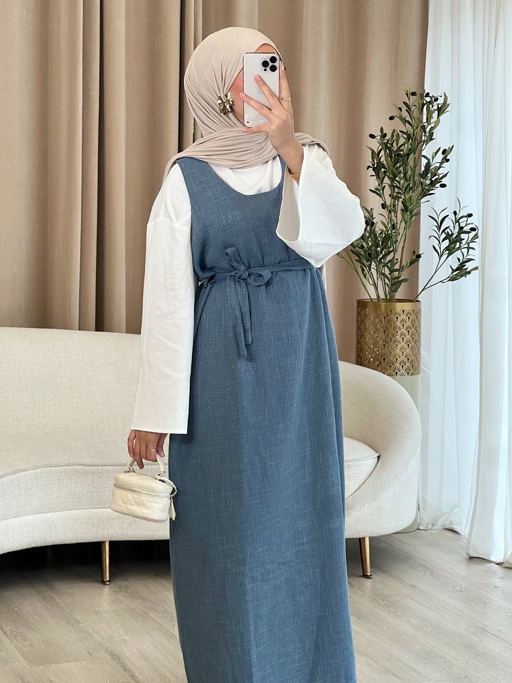 Eluna Bouclé Latzkleid