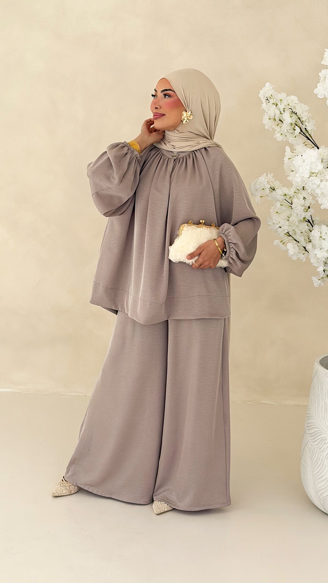 Zarela Satin 2-Teiler