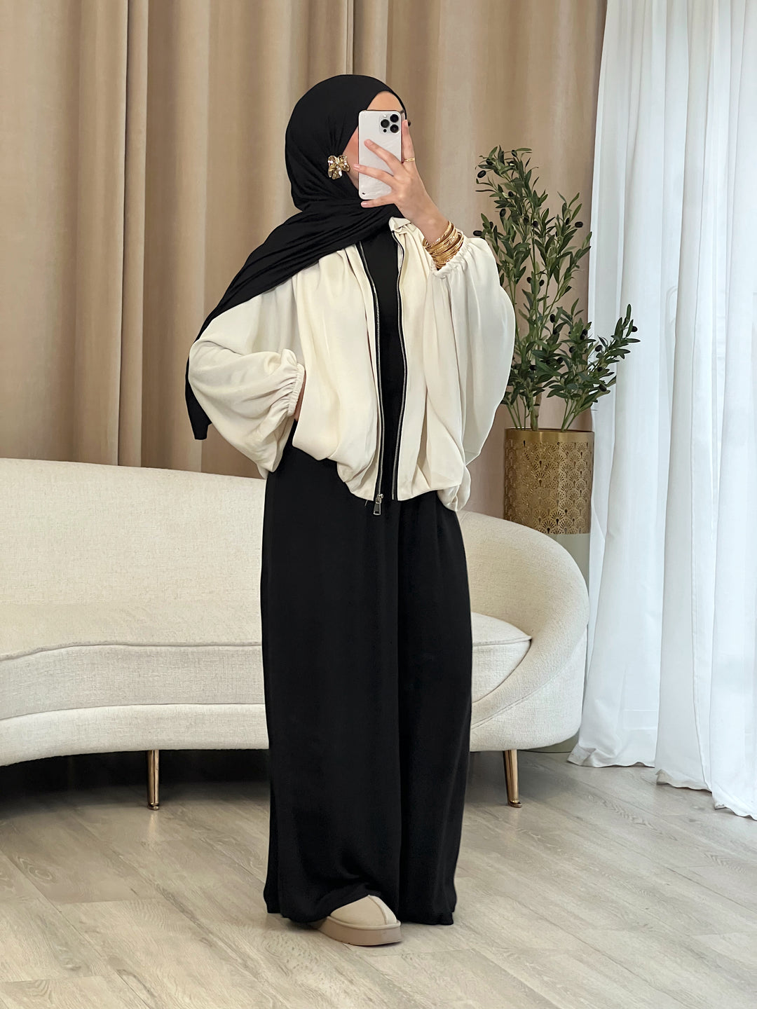 Layli Satin-Jacke