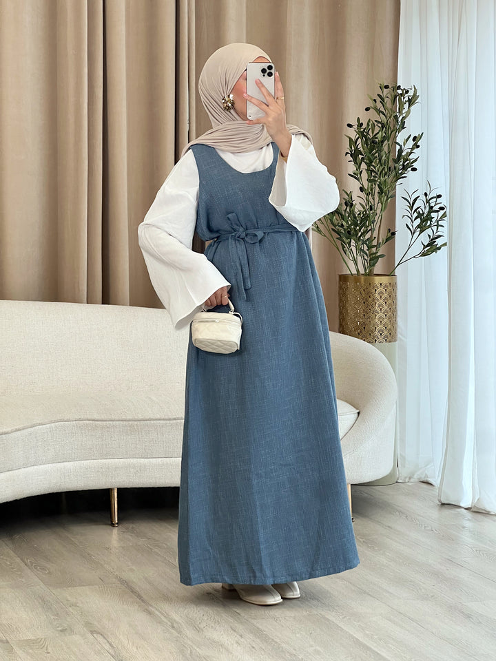 Eluna Bouclé Latzkleid