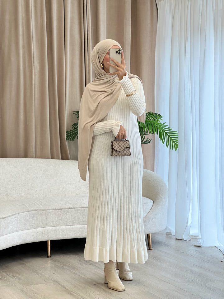 Jolie Kleid in Creme