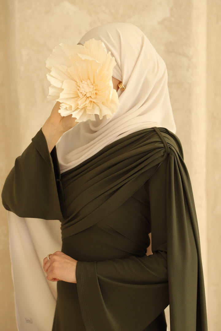 Dua Kleid in Olive