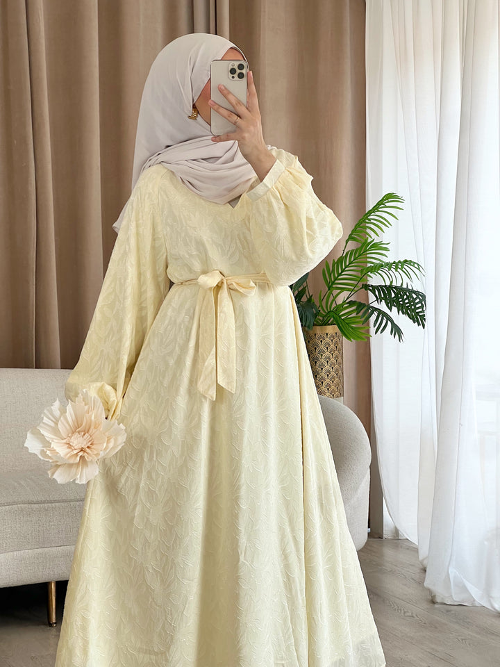Sevilla Kleid in Gelb