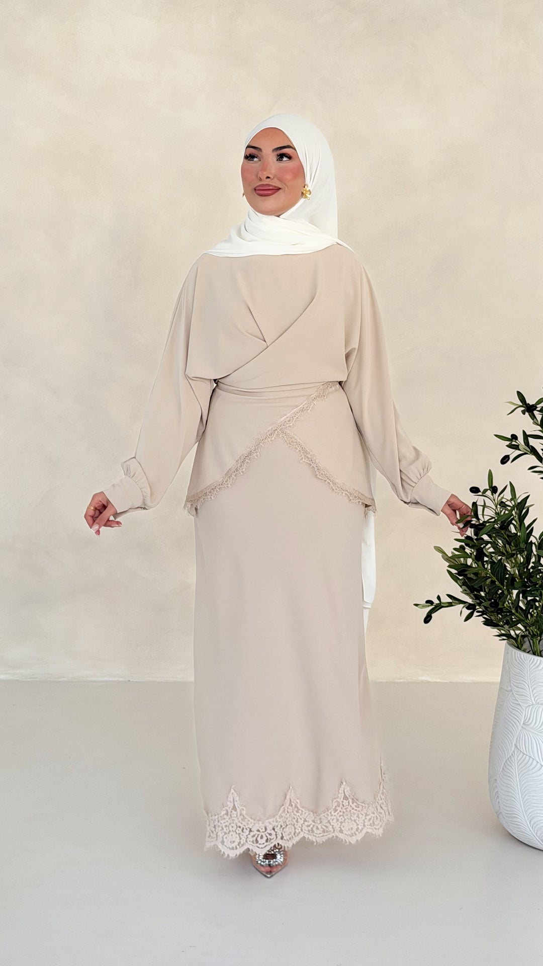 Naira Spitzen 2-Teiler