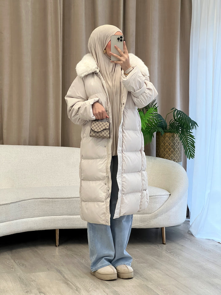 Zeina Parka in Beige