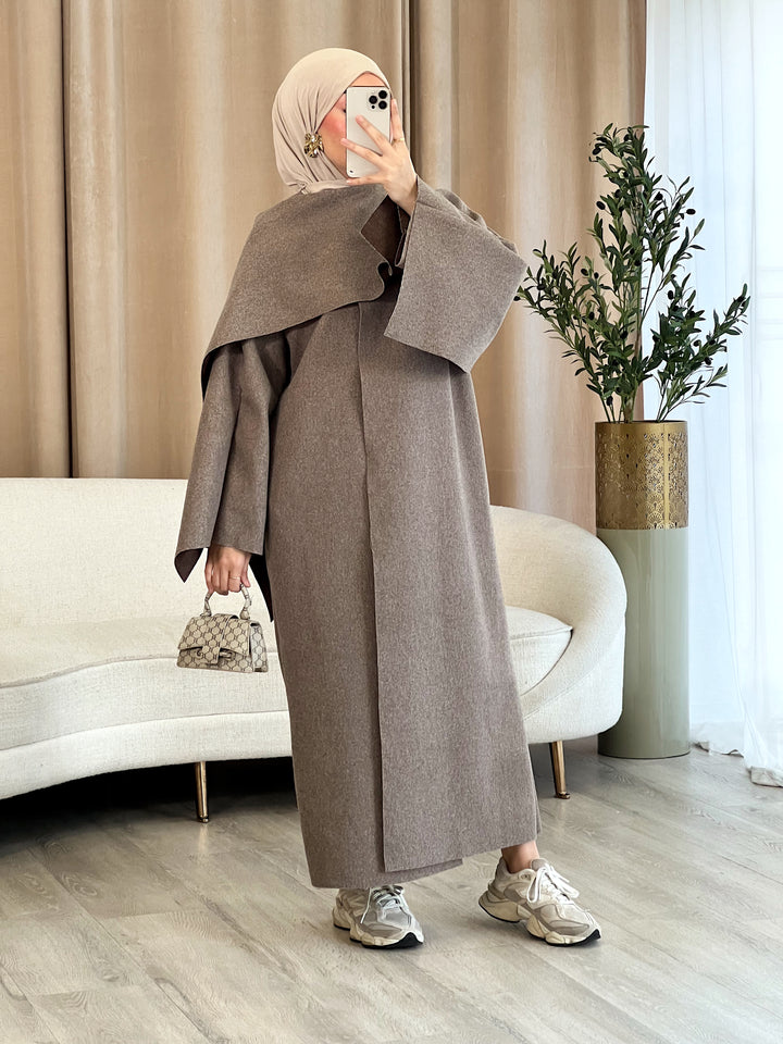 Yaren Mantel mit Cape