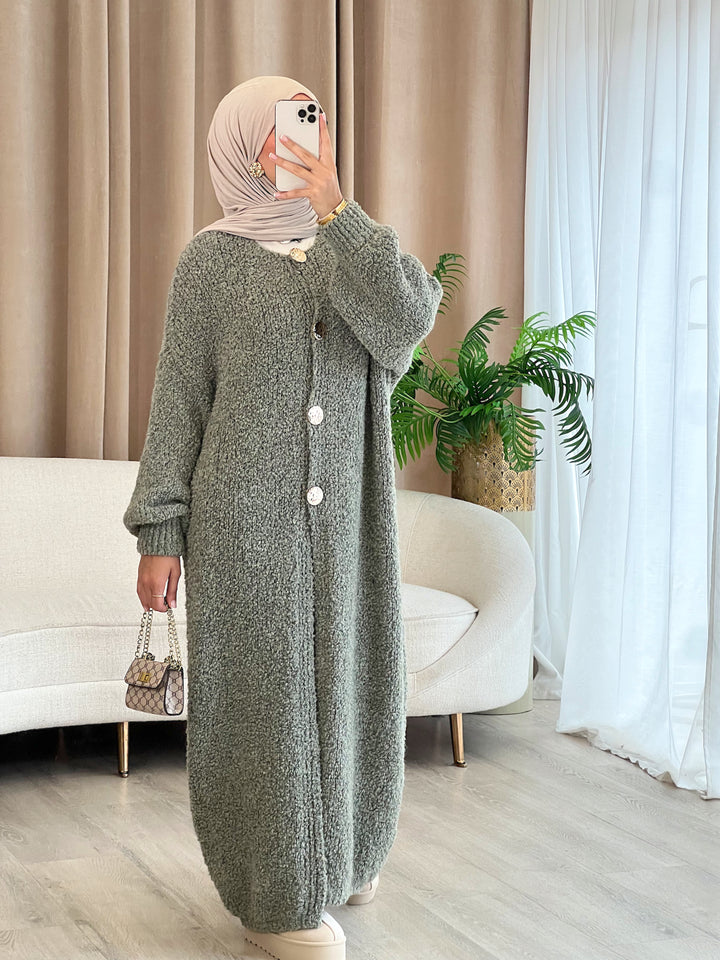 Cloudy Teddy Cardigan