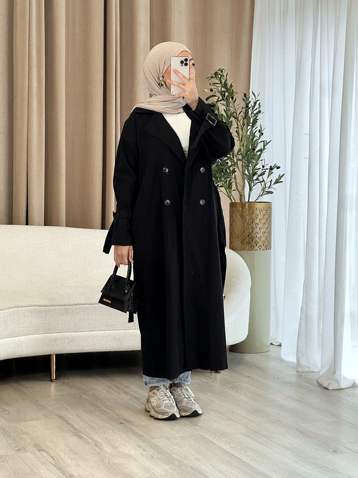 Miri Denim Trenchcoat