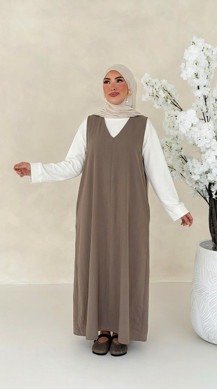 Basic Latz-Kleid