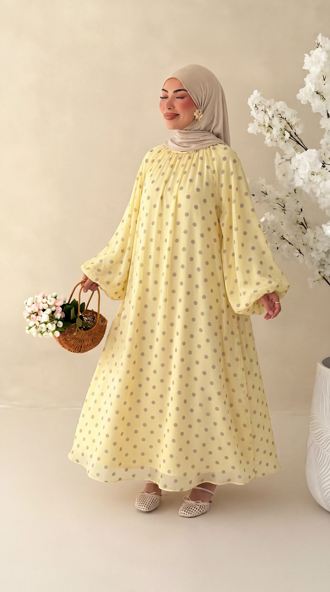 Polka Dot Kleid