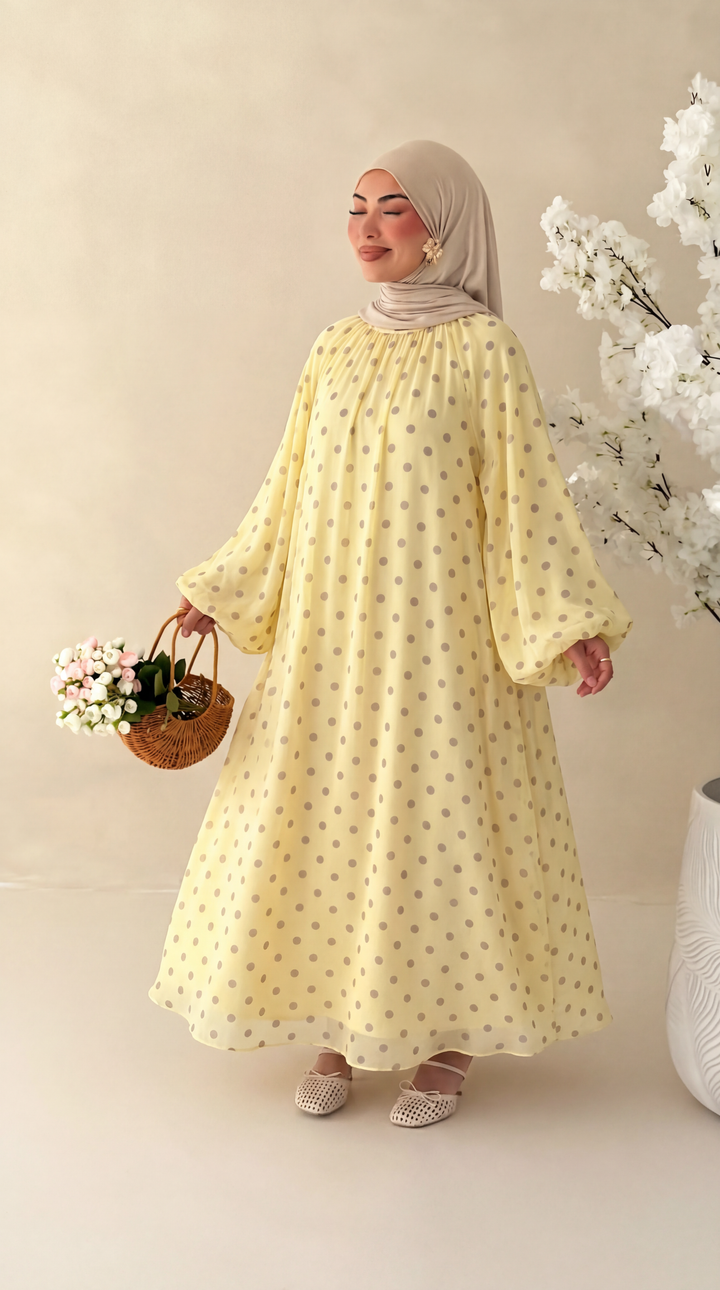 Polka Dot Kleid