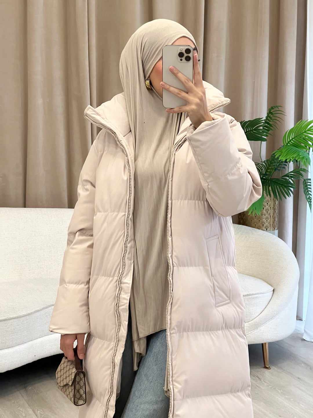 Yasmin Parka in Beige