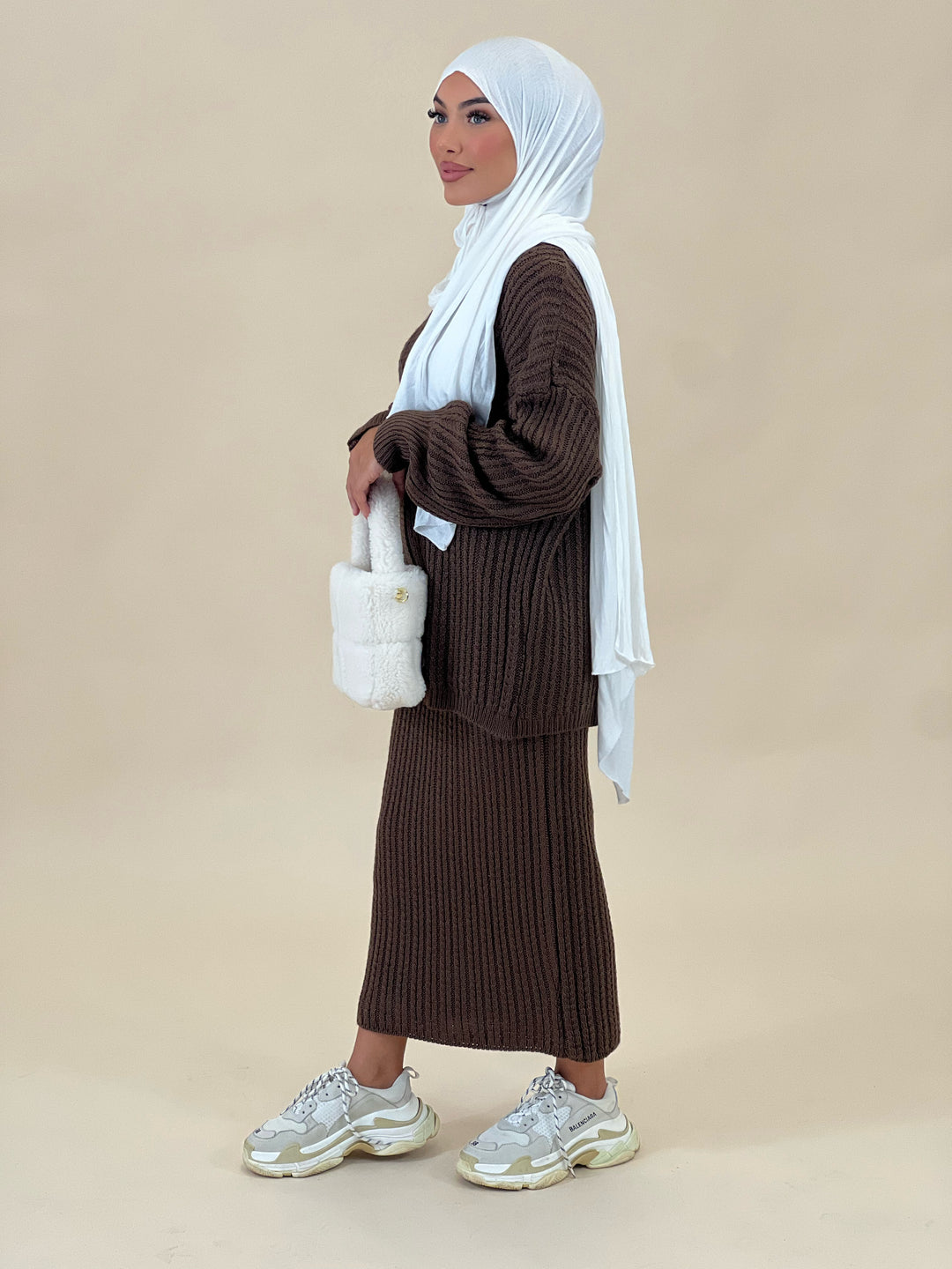 Kayla Strick Set in Braun