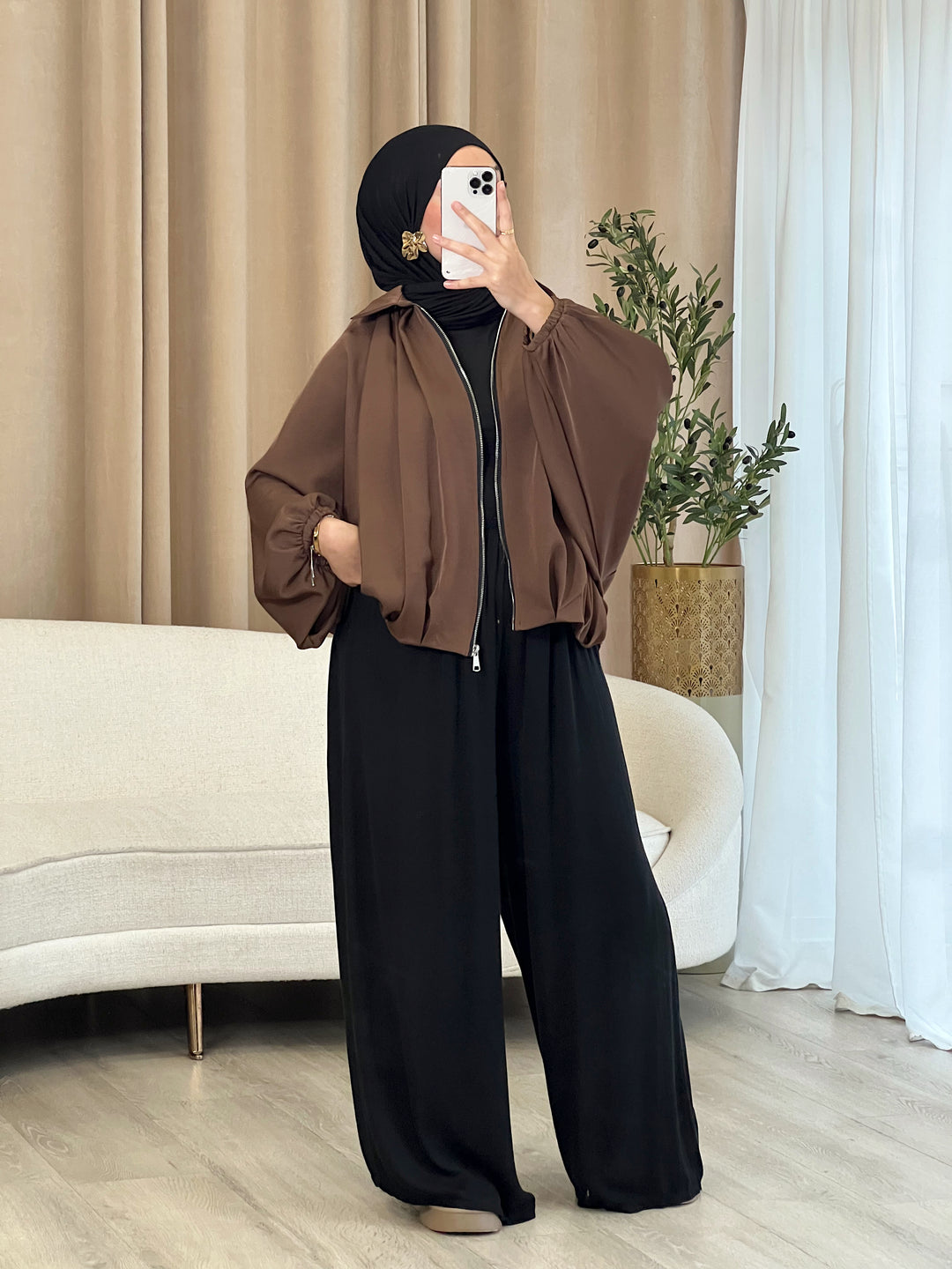 Layli Satin-Jacke