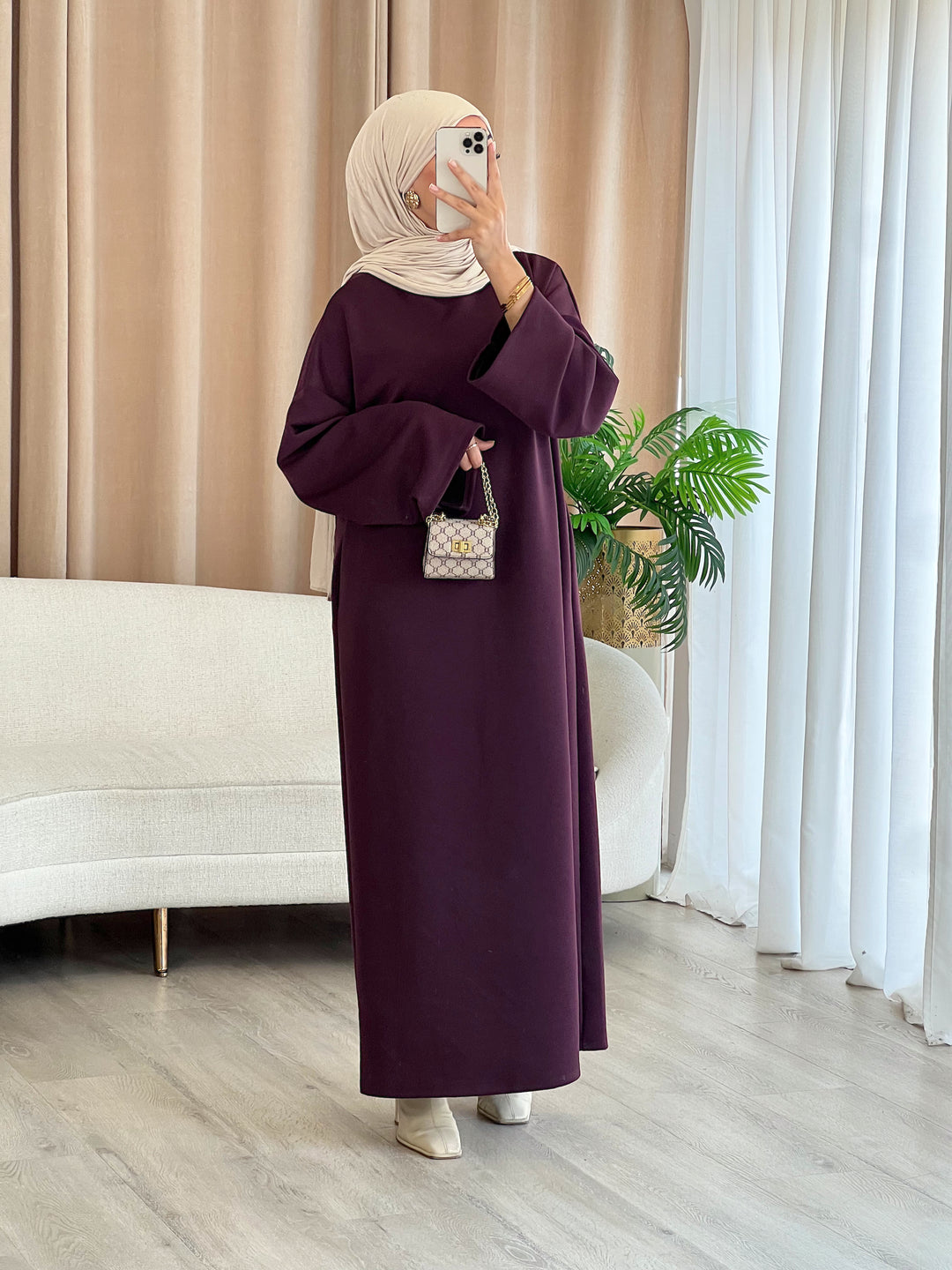 Basic Sweatshirt Abaya