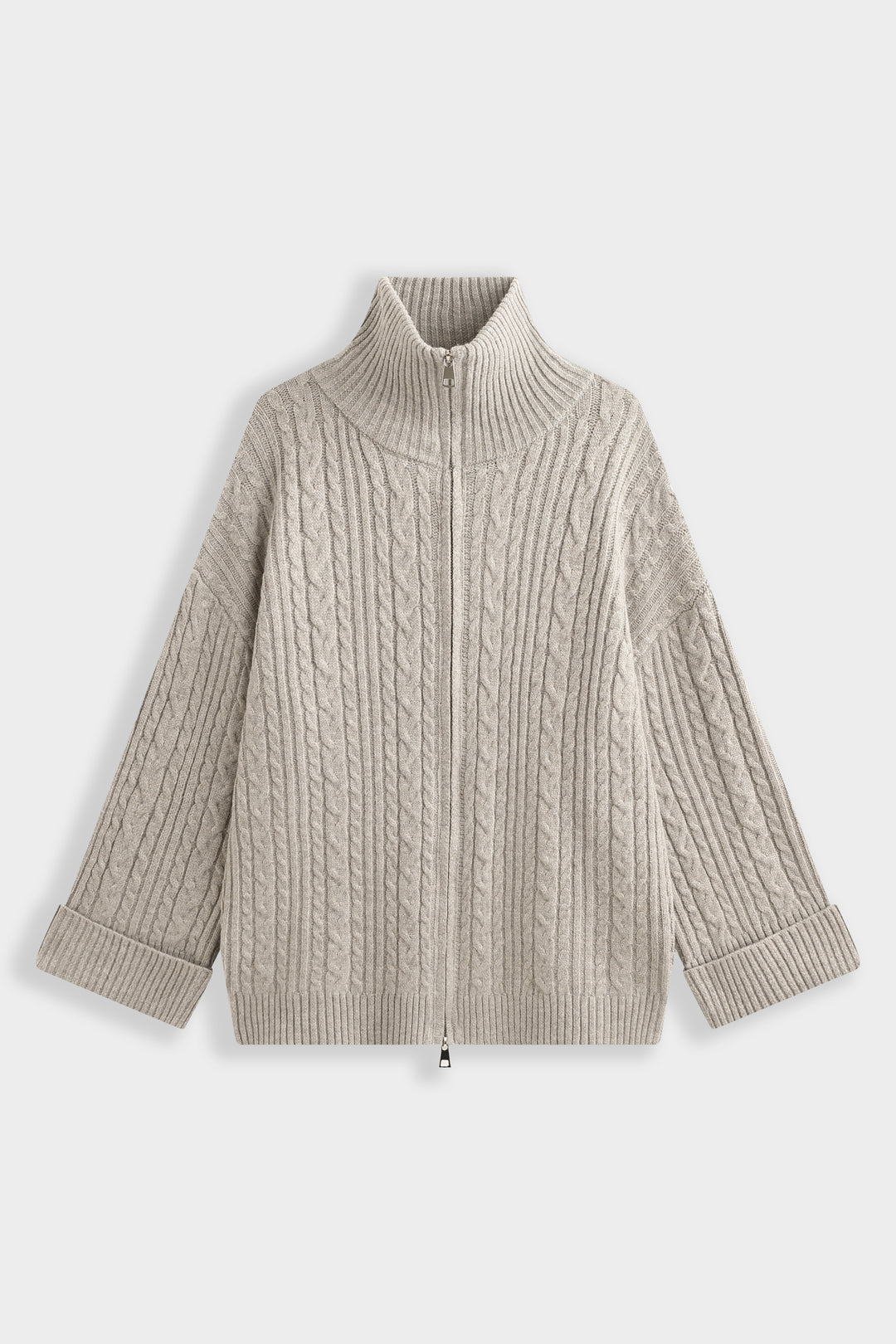 Celine Zip-Cardigan
