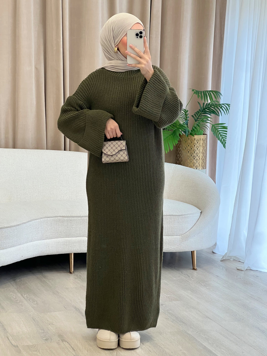 Viva Strick-Pulloverkleid