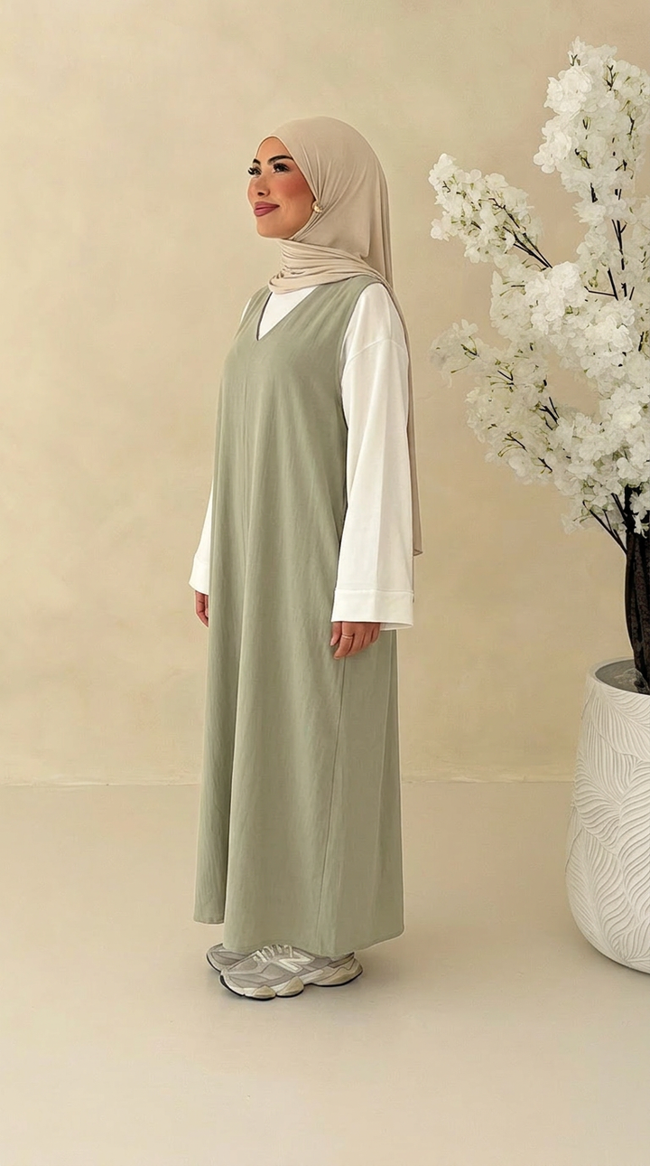 Basic Latz-Kleid