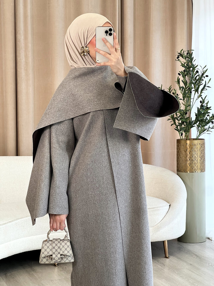 Yaren Mantel mit Cape