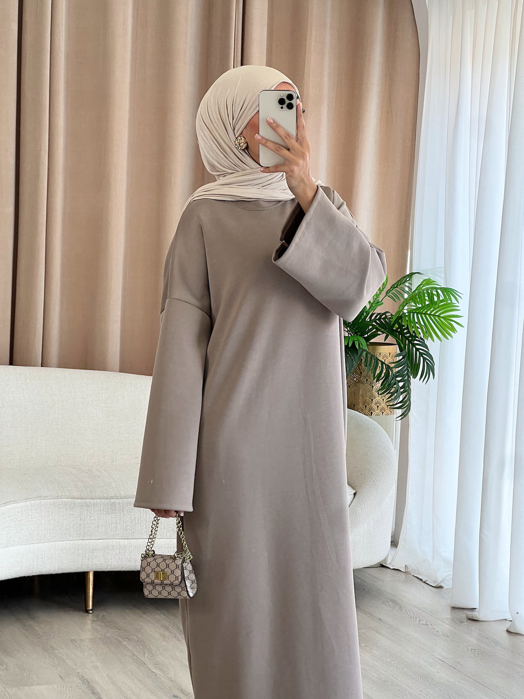 Basic Sweatshirt Abaya