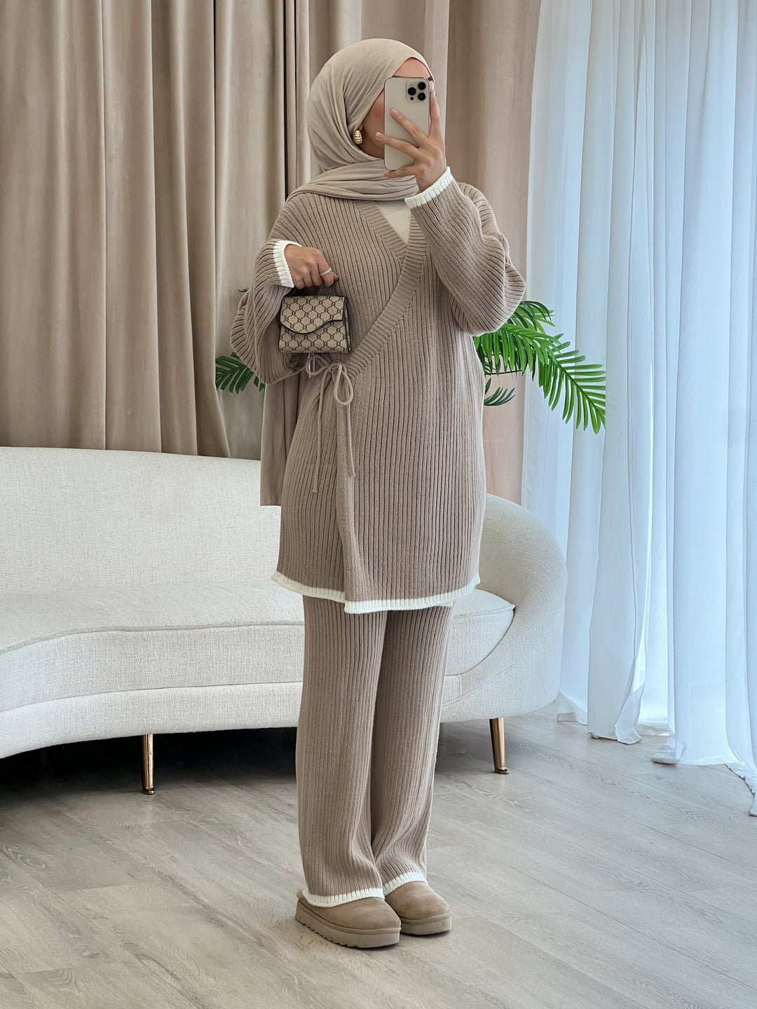 Blair Set in Taupe