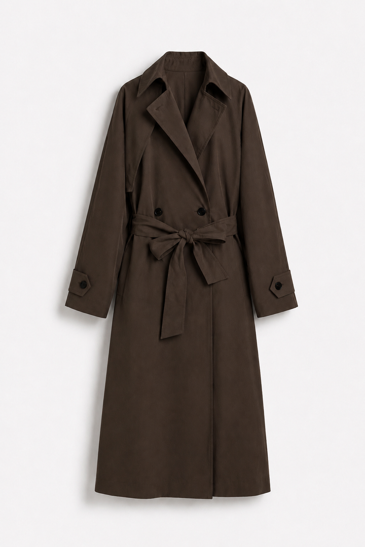 Avelie Trenchcoat mit Stehkragen
