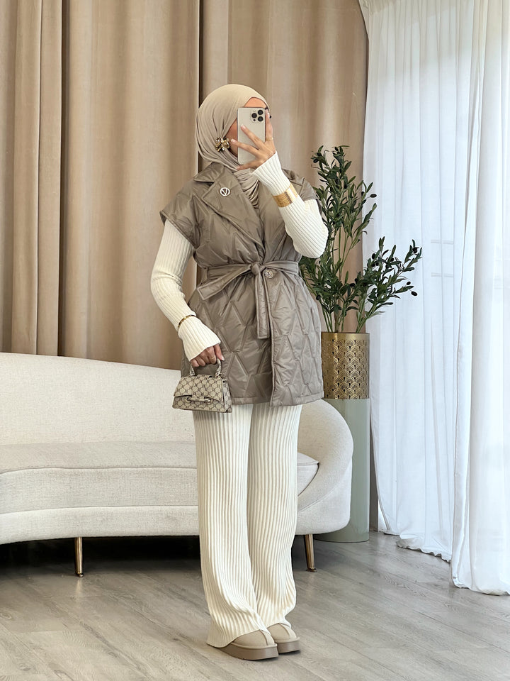 Autumn Puffer-Weste