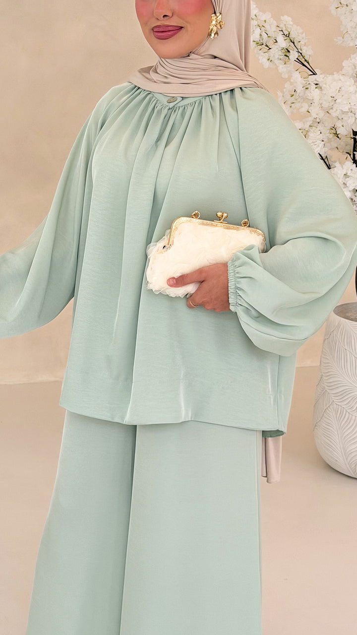 Zarela Satin 2-Teiler