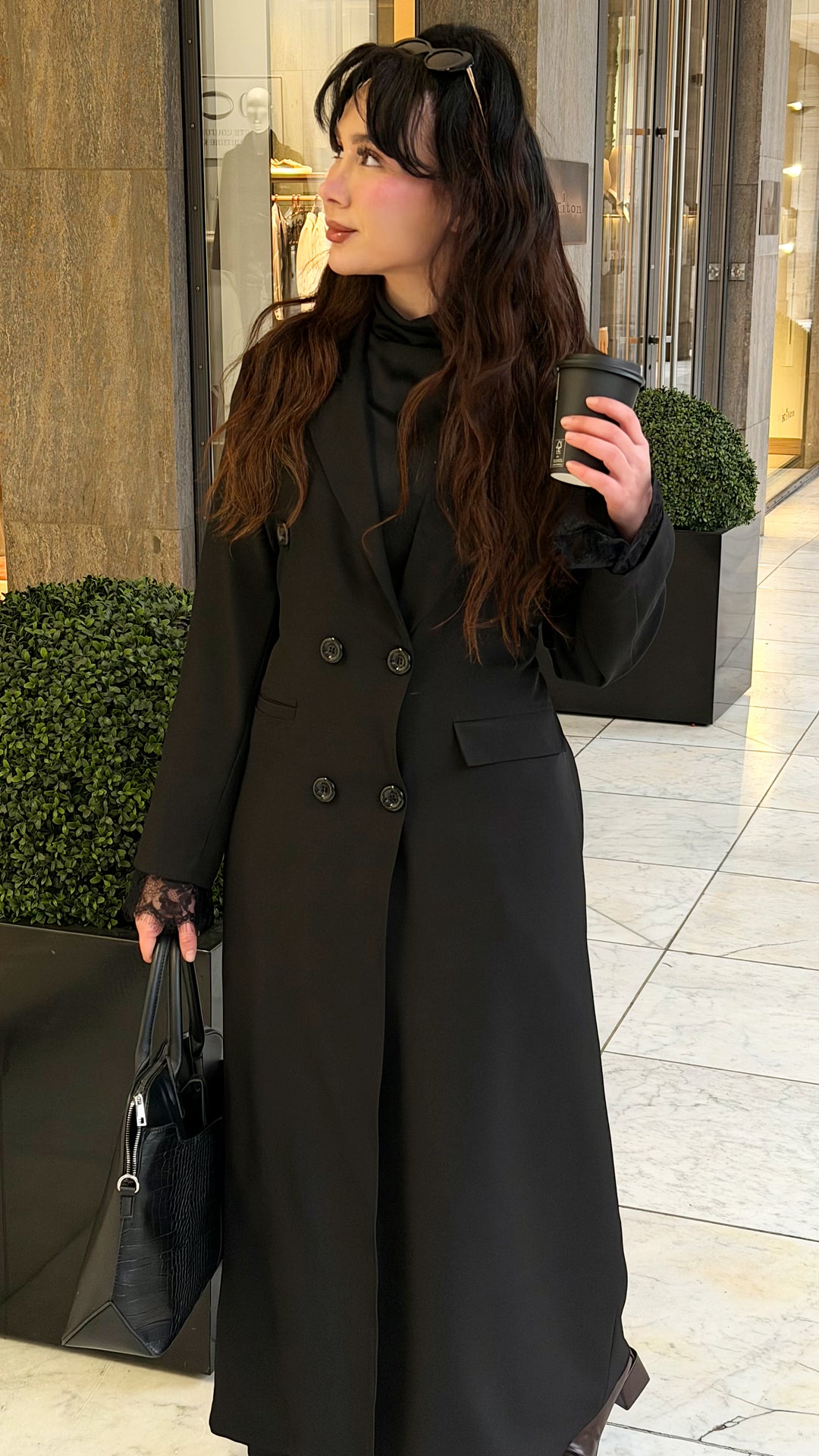 Diva Blazer-Mantel