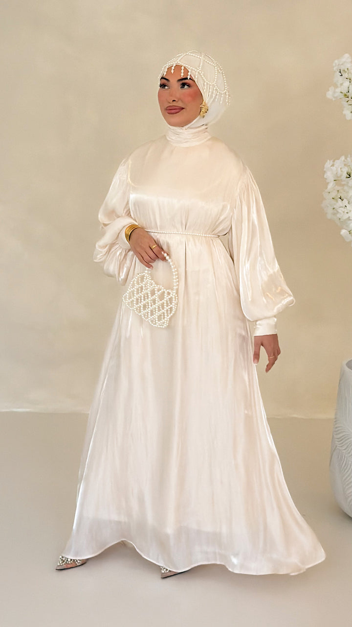 Zarif Pearl Kleid