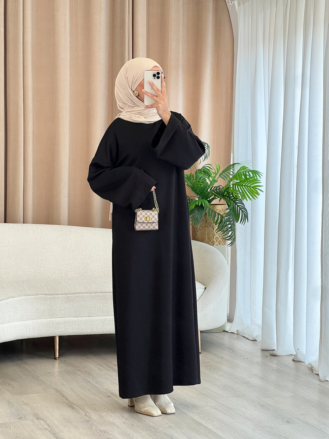 Basic Sweatshirt Abaya
