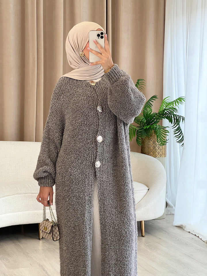 Cloudy Teddy Cardigan