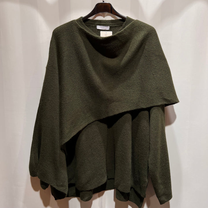 Mira Short Strick-Cape
