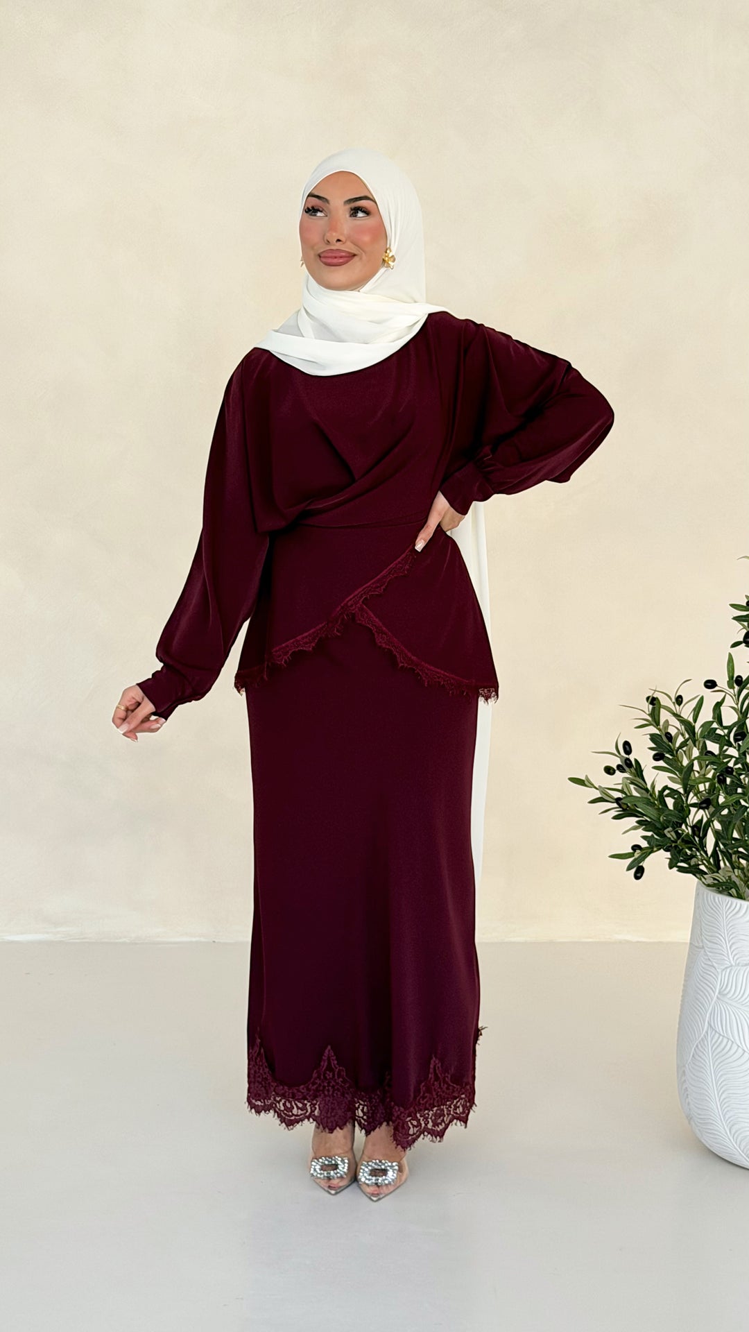 Naira Spitzen 2-Teiler