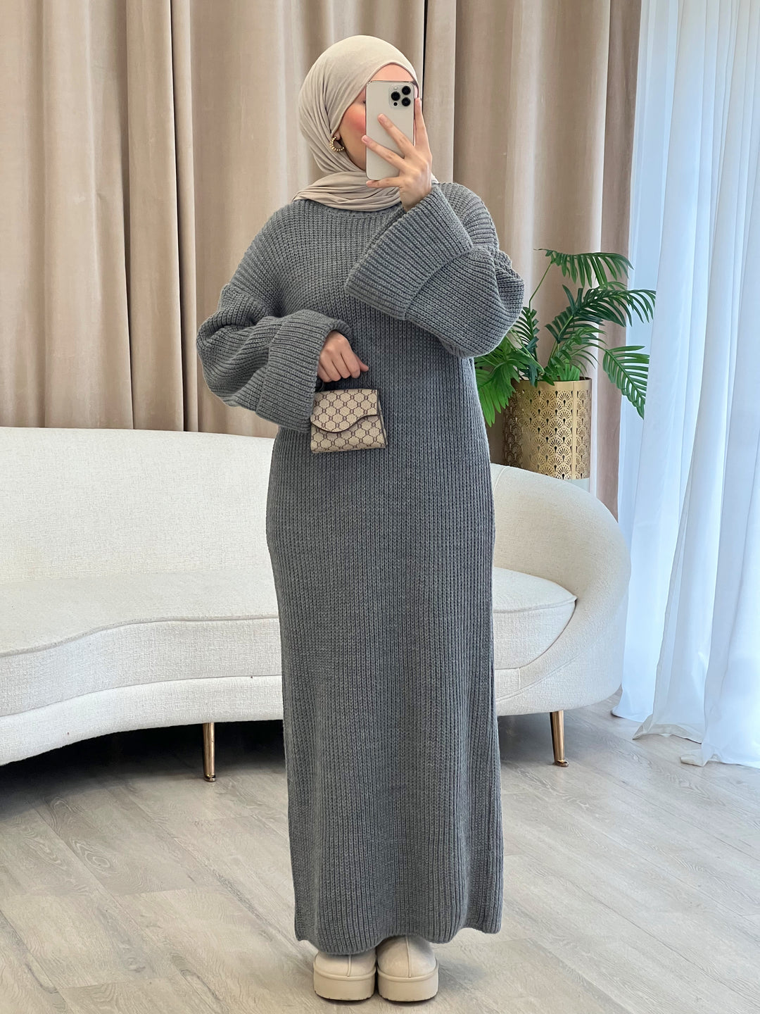 Viva Strick-Pulloverkleid