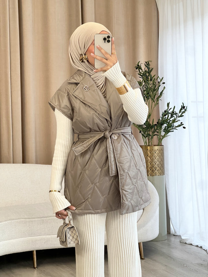 Autumn Puffer-Weste