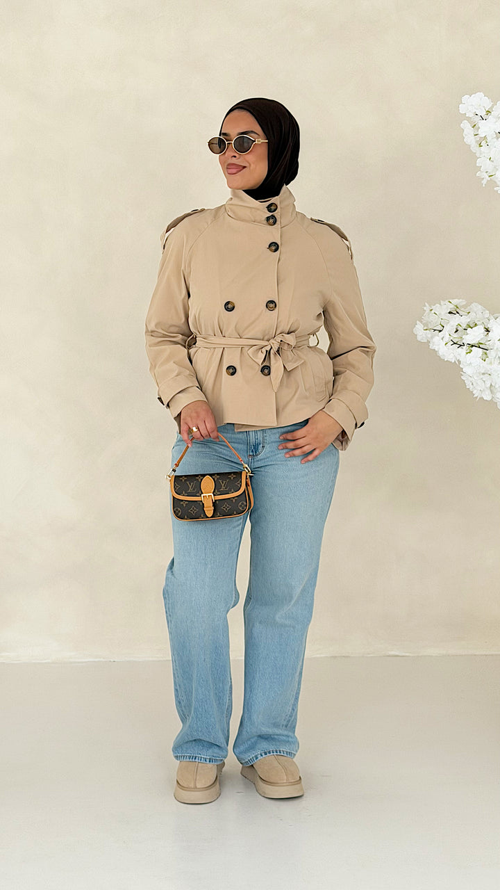 Kaia Short Trenchcoat