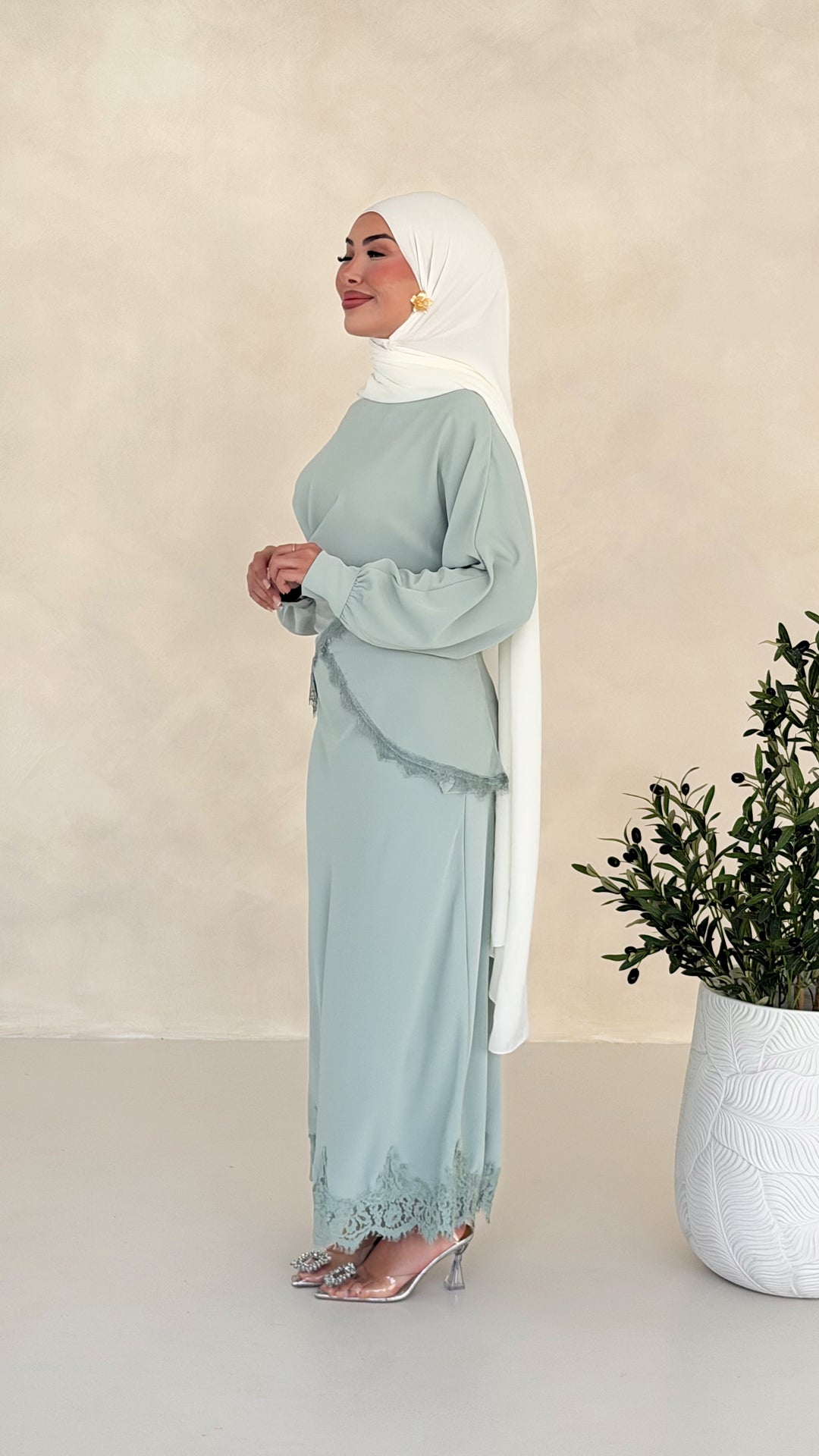 Naira Spitzen 2-Teiler