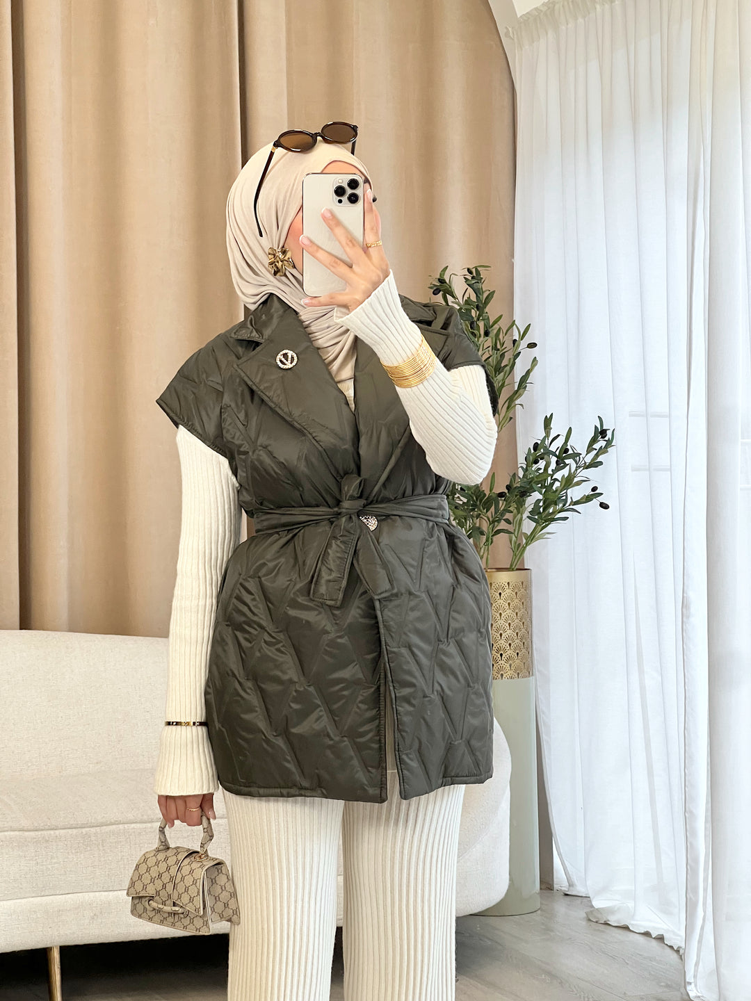 Autumn Puffer-Weste