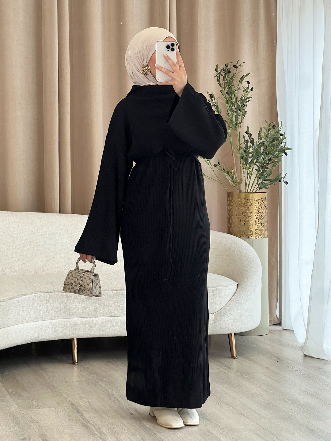 Hazal Strick-Kleid