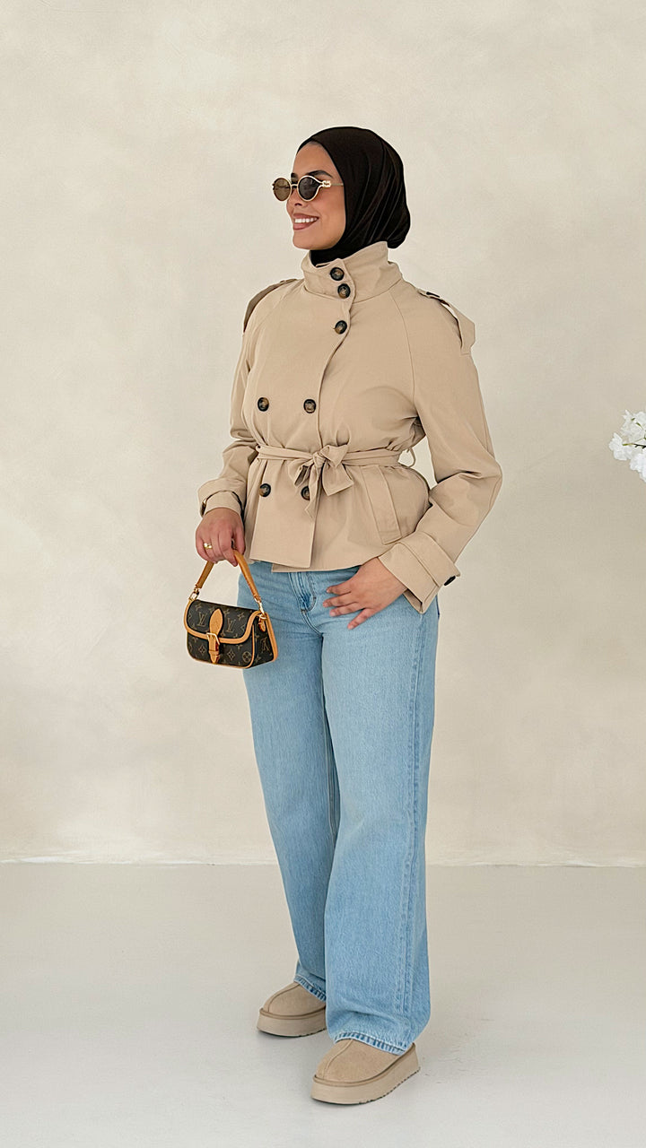 Kaia Short Trenchcoat