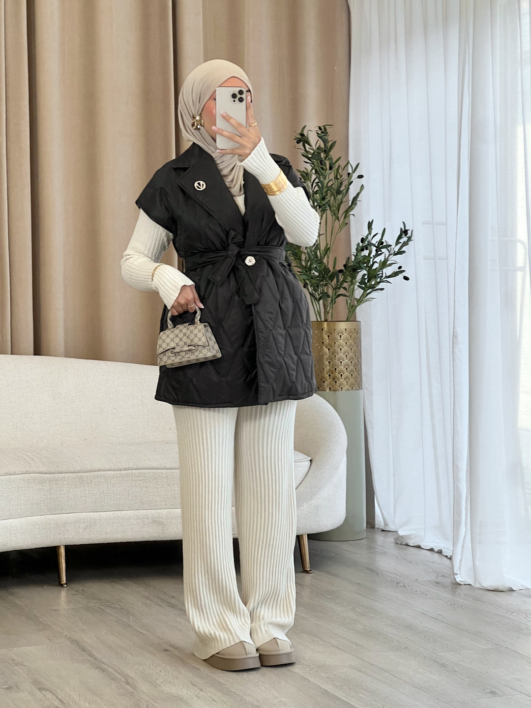 Autumn Puffer-Weste